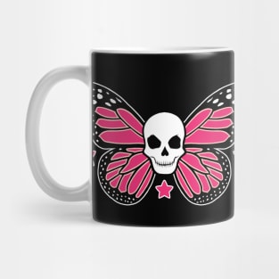 Butterfly Skull Mug